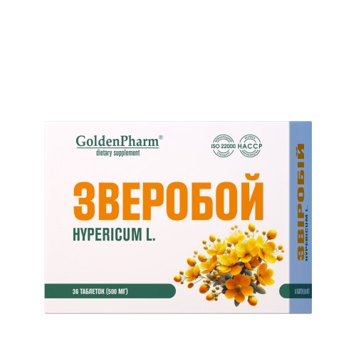 Dziurawiec GoldenPharm 36 tab.
