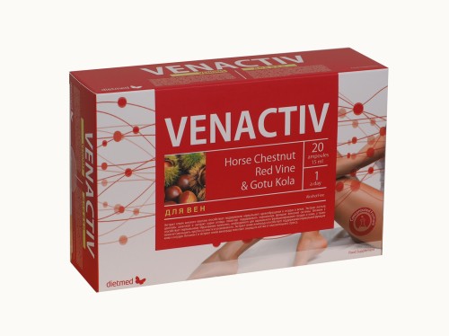Venactiv 20 ampułek po 15ml