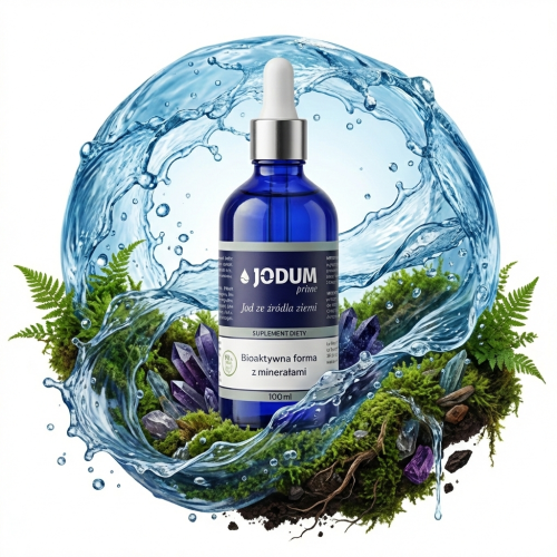Carska Jodum Prime Bioaktywna forma z minerałami jonowymi FORTE 100 ml., krople.