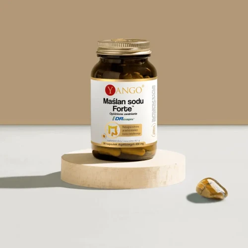 Maślan Sodu Forte – wsparcie zdrowia jelit i mikroflory | 90 kapsułek