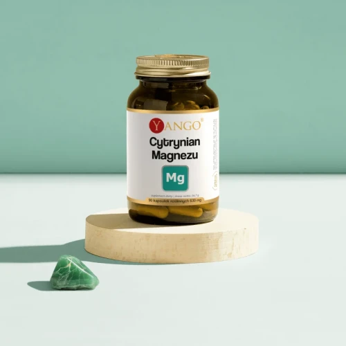 Yango - Cytrynian Magnezu na Skurcze Mięśni i Układ Nerwowy –  90 kaps.