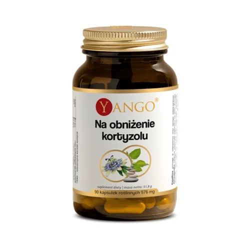 Na Obniżenie Kortyzolu – Ashwagandha, L-teanina, Magnez - 90 kaps.