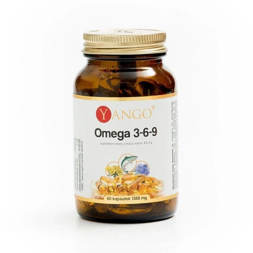 Omega 3-6-9 60 kapsułek – kompleks kwasów omega z witaminą E