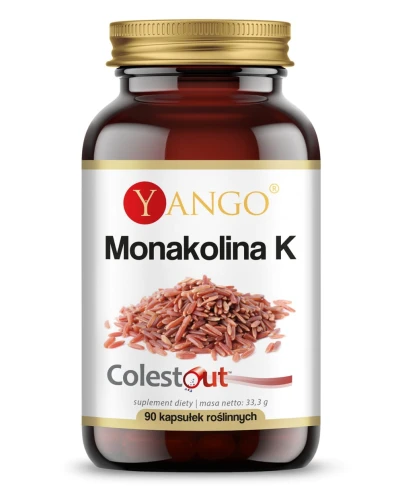 Monakolina K obniżenie cholesterolu - 90 kaps.