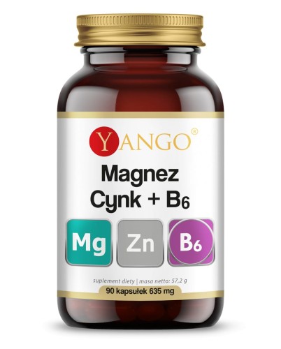 Magnez + Cynk + B6 - 90 kaps.