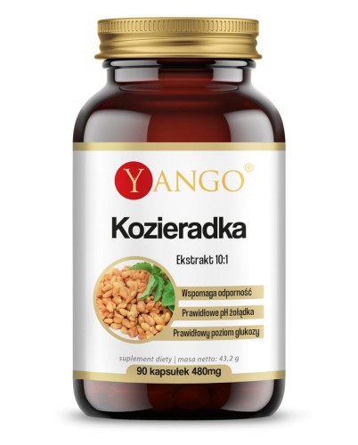 Kozieradka Poziom glukozy, metabolizm lipidy- 90 kaps. 