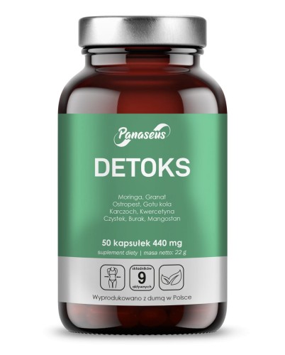 Detoks Oczyszczanie Organizmu Chudnięcie - 50 kaps.